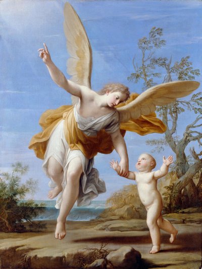 El ángel de la guarda de Marcantonio Franceschini